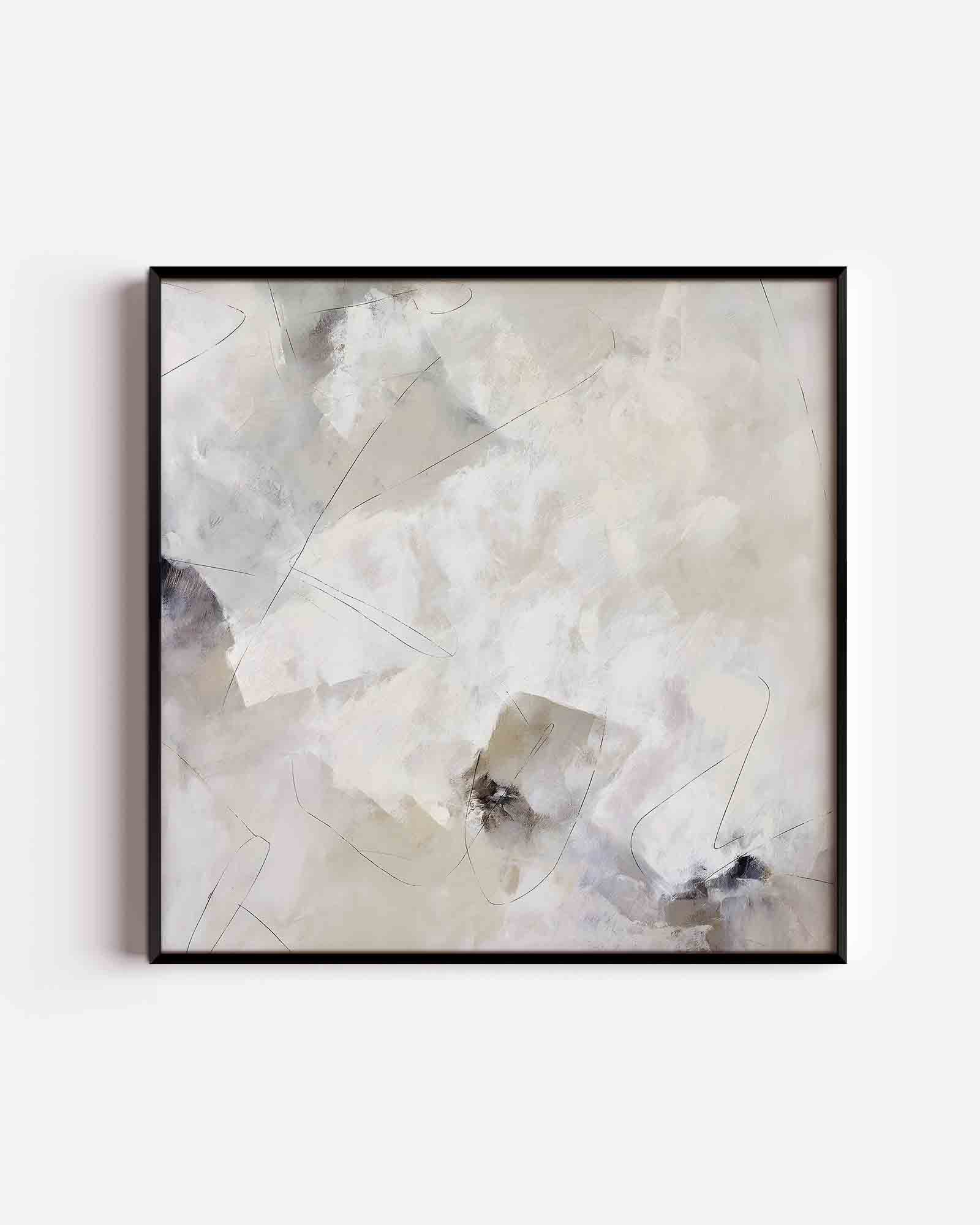 Abstracte lijnen Poster