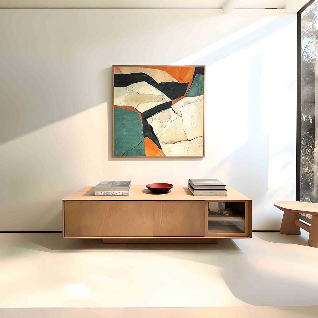 Abstracte vormen Poster