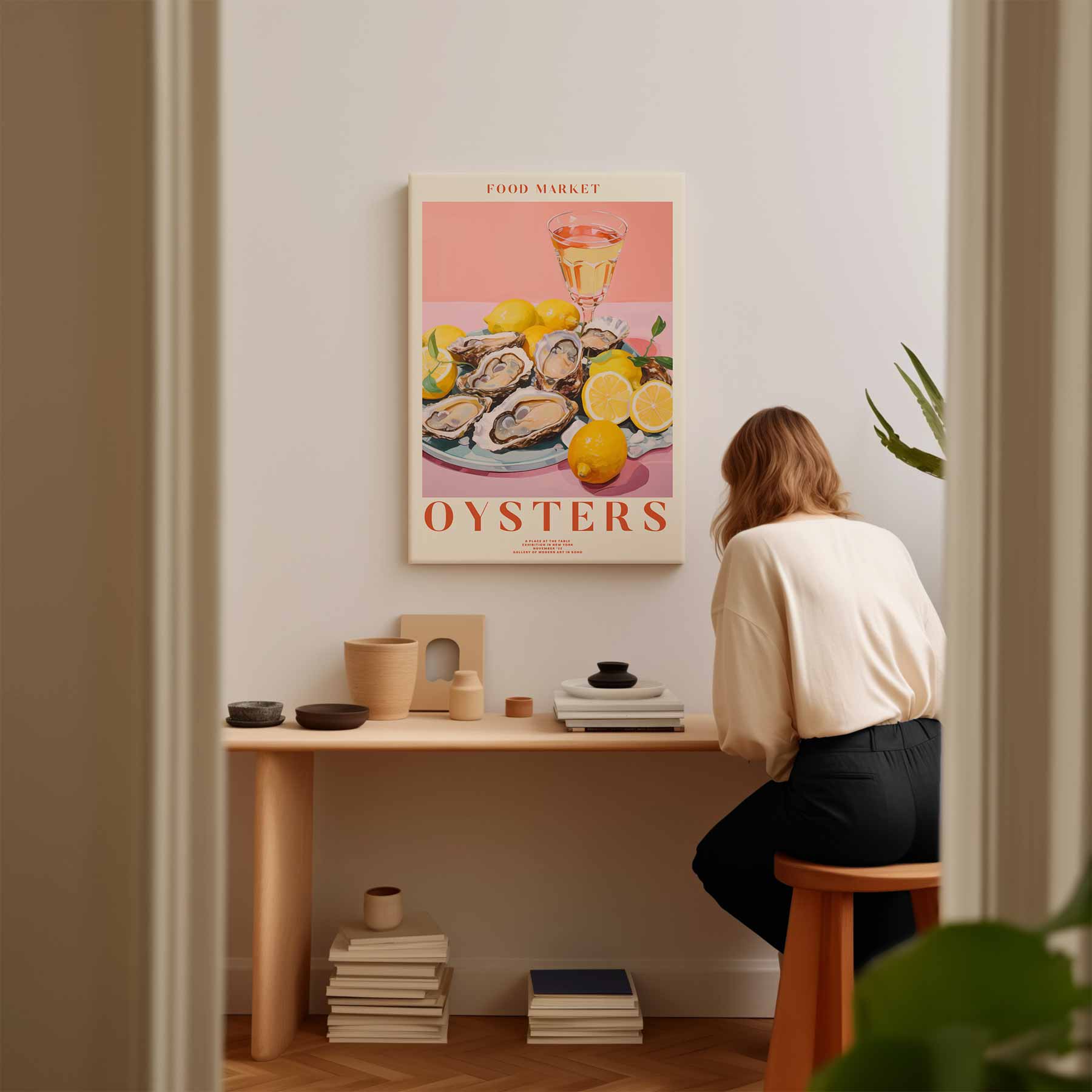 Oesterfeestje Kunstwerk-canvas-dibond-plexiglas-wanddecoratie-WallArtistic