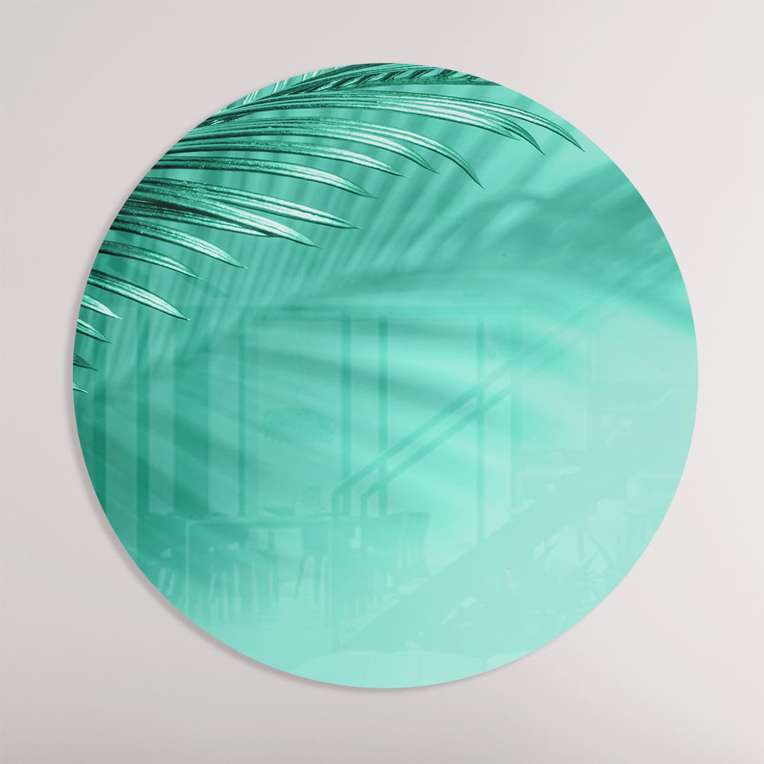 Tropical Vibes Muurcirkel-WallArtistic