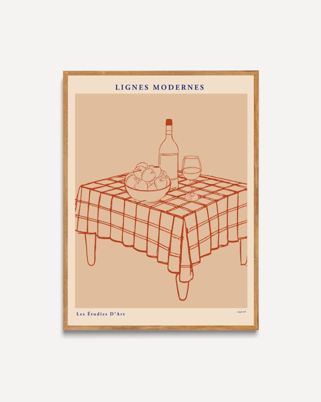 Fruit tafel Poster