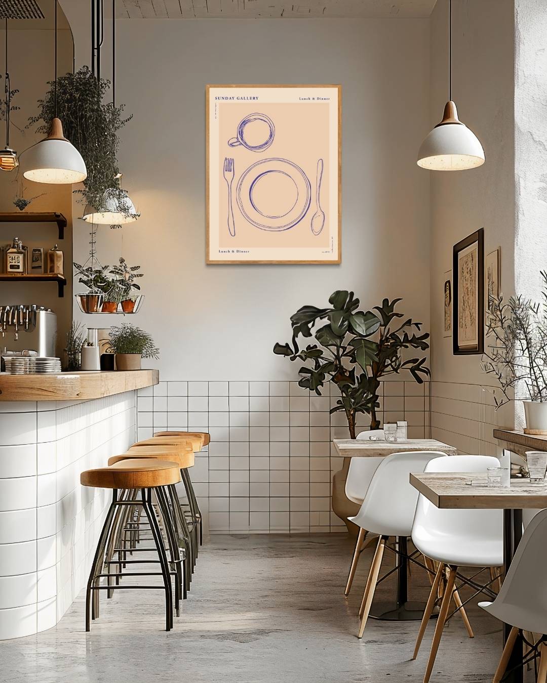 Kopje koffie Poster