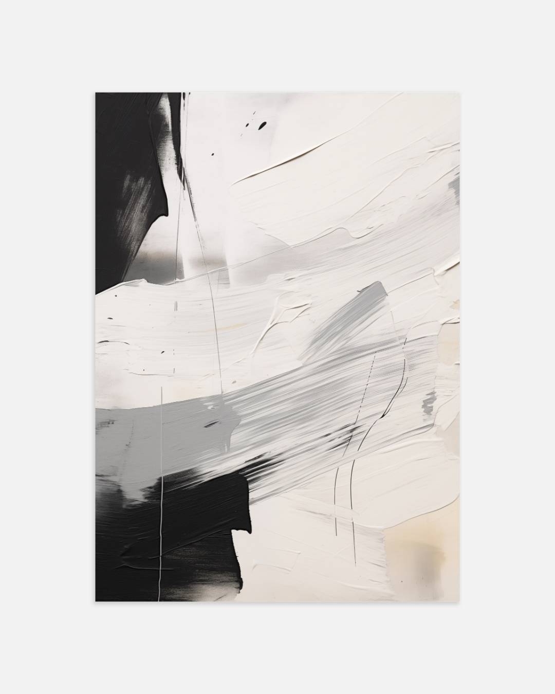 Minimalist abstract Poster