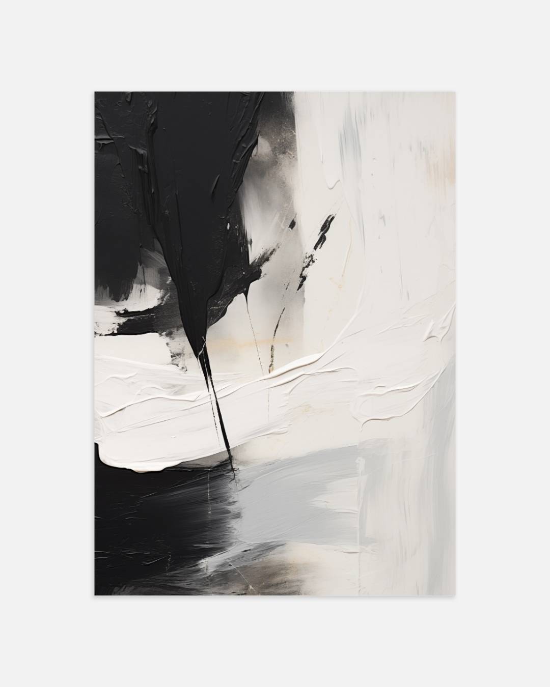 Penseelkunst Poster