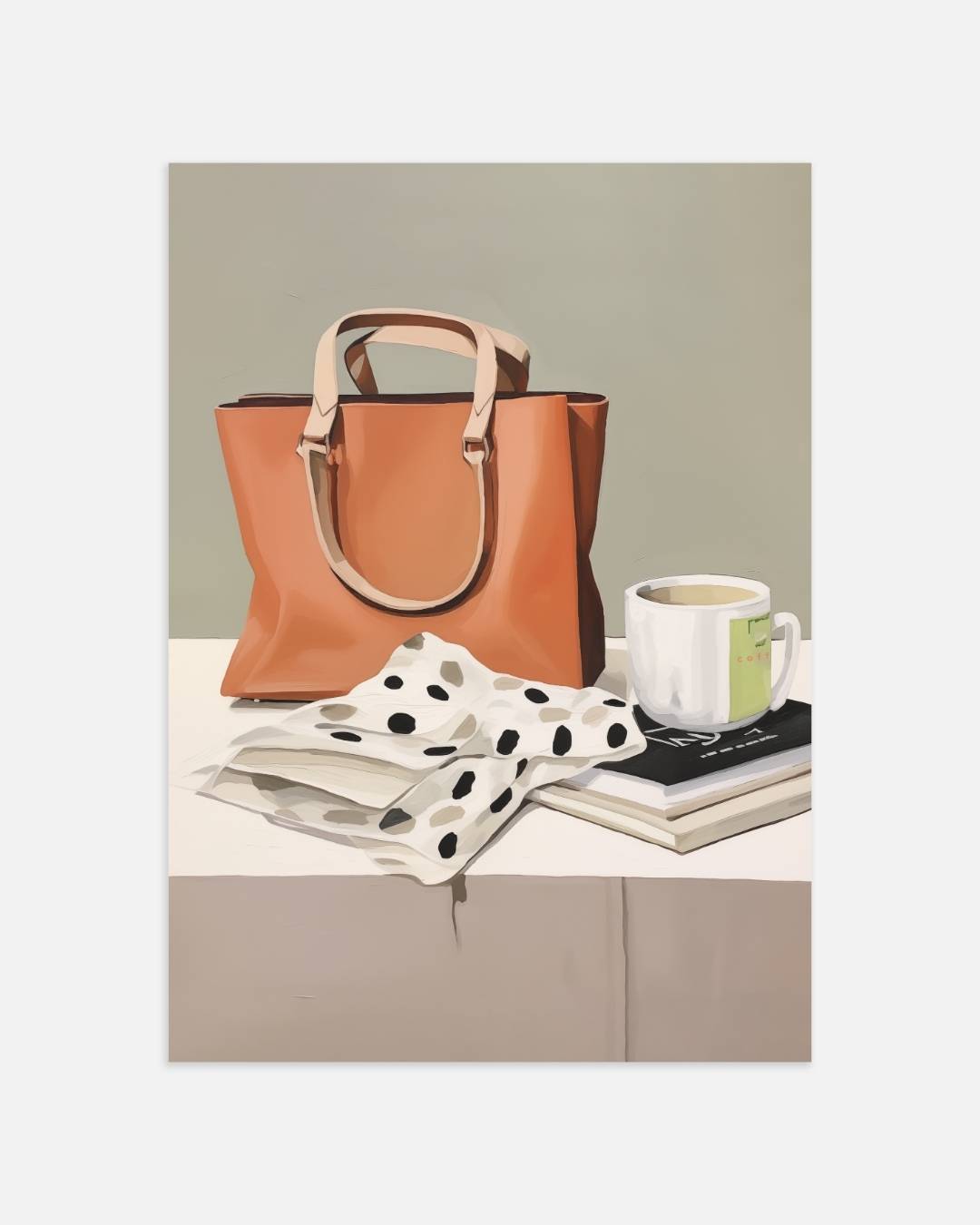 Tas en mok Poster