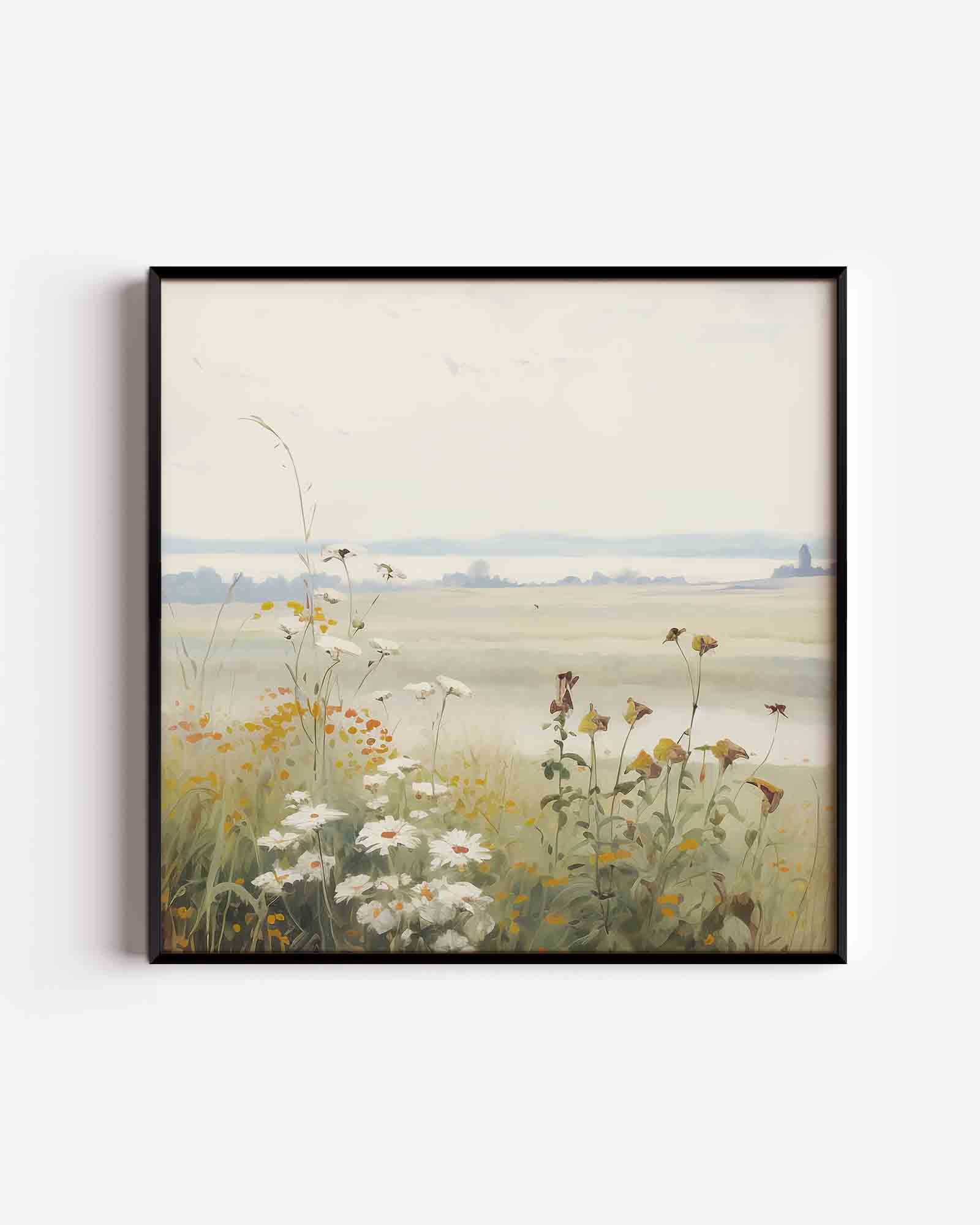 Bloemenveld Poster
