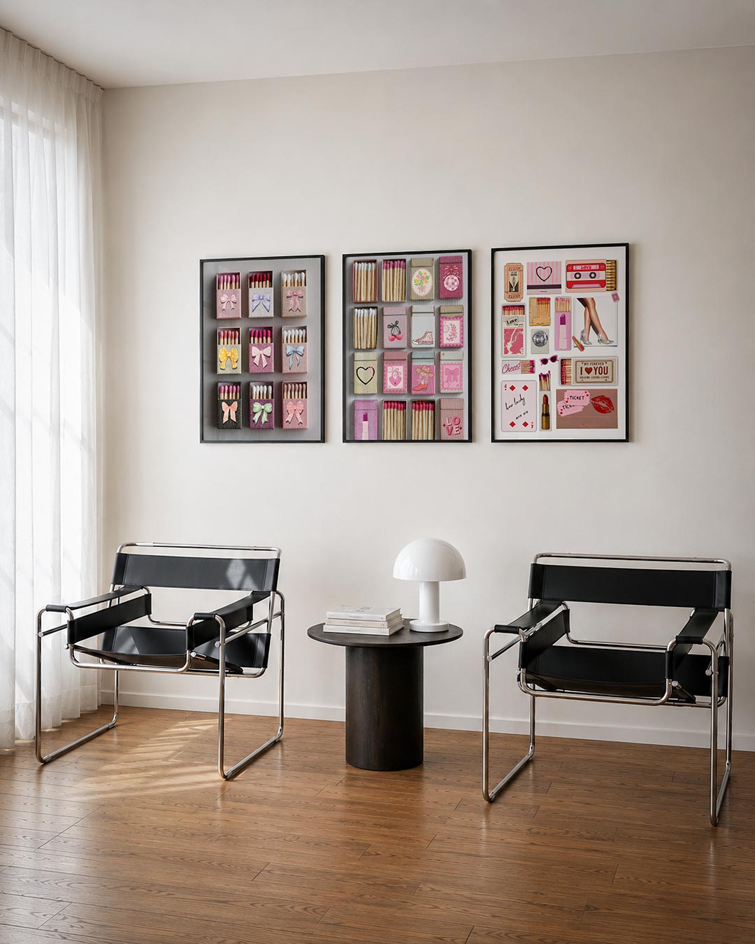 Strikjes en lucifers Posterset