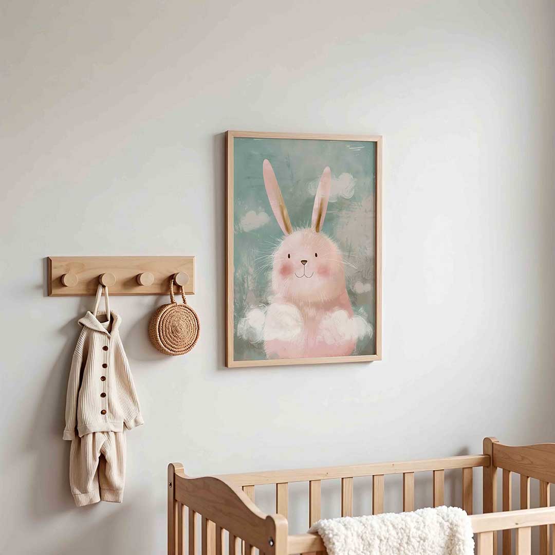 Schattige konijn Poster