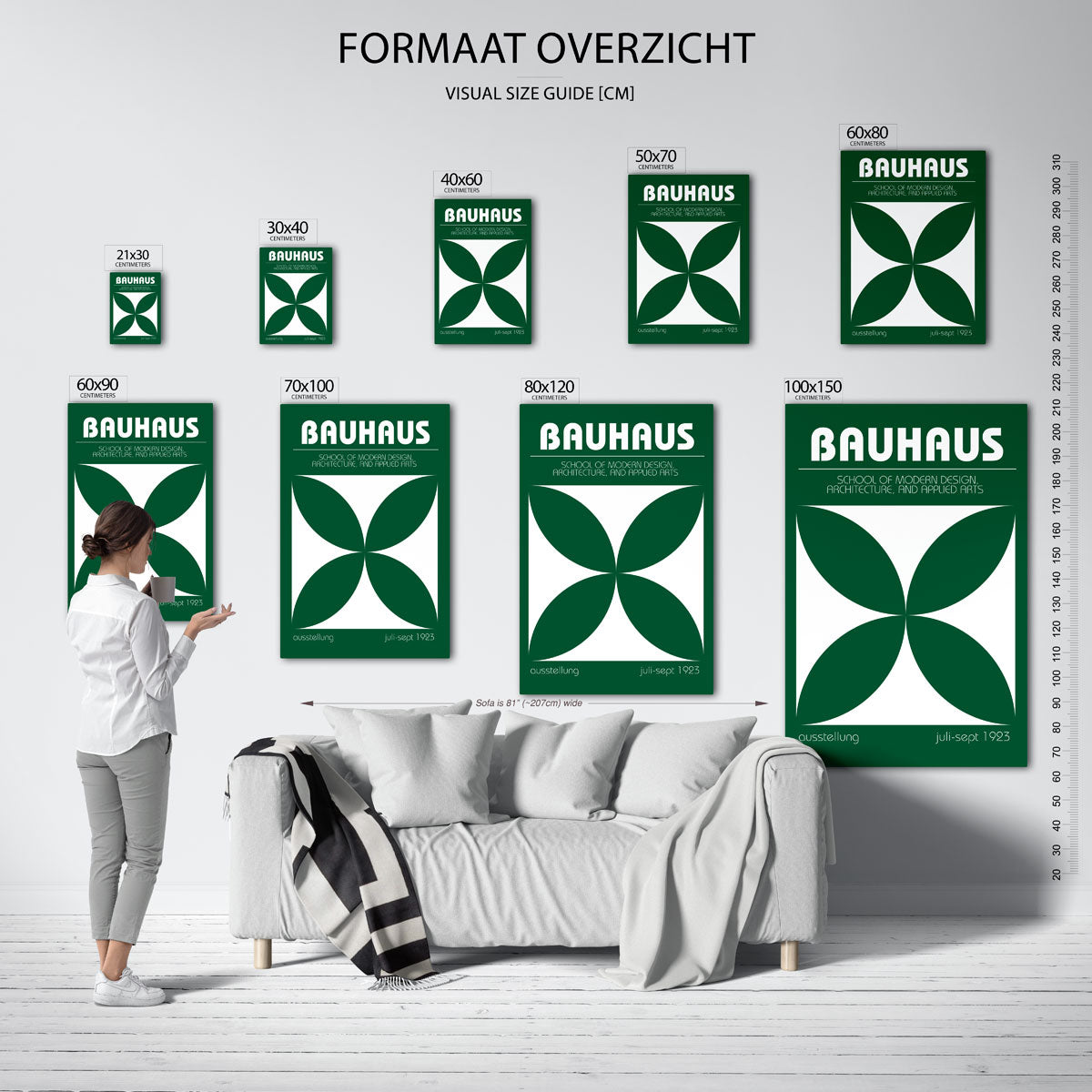 Vorm en balans Poster