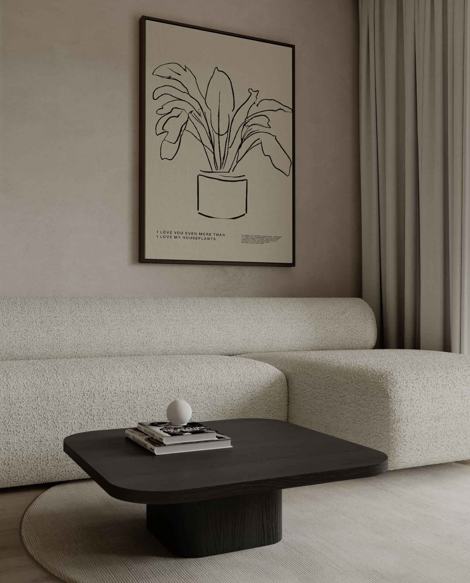 Liefde voor Kamerplanten Poster