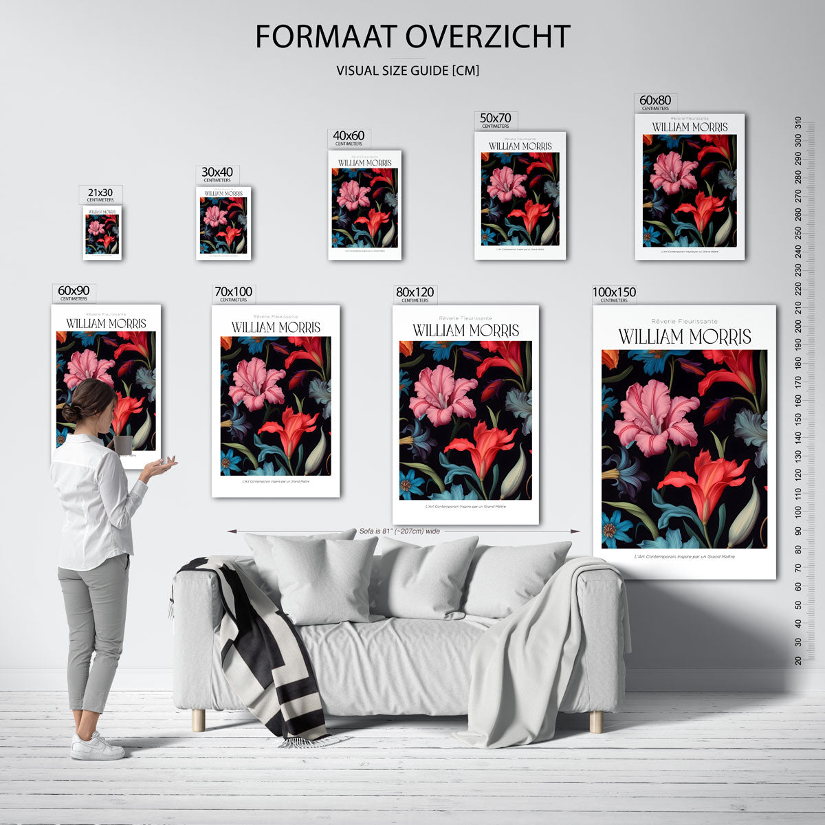 Bloemenpracht Poster