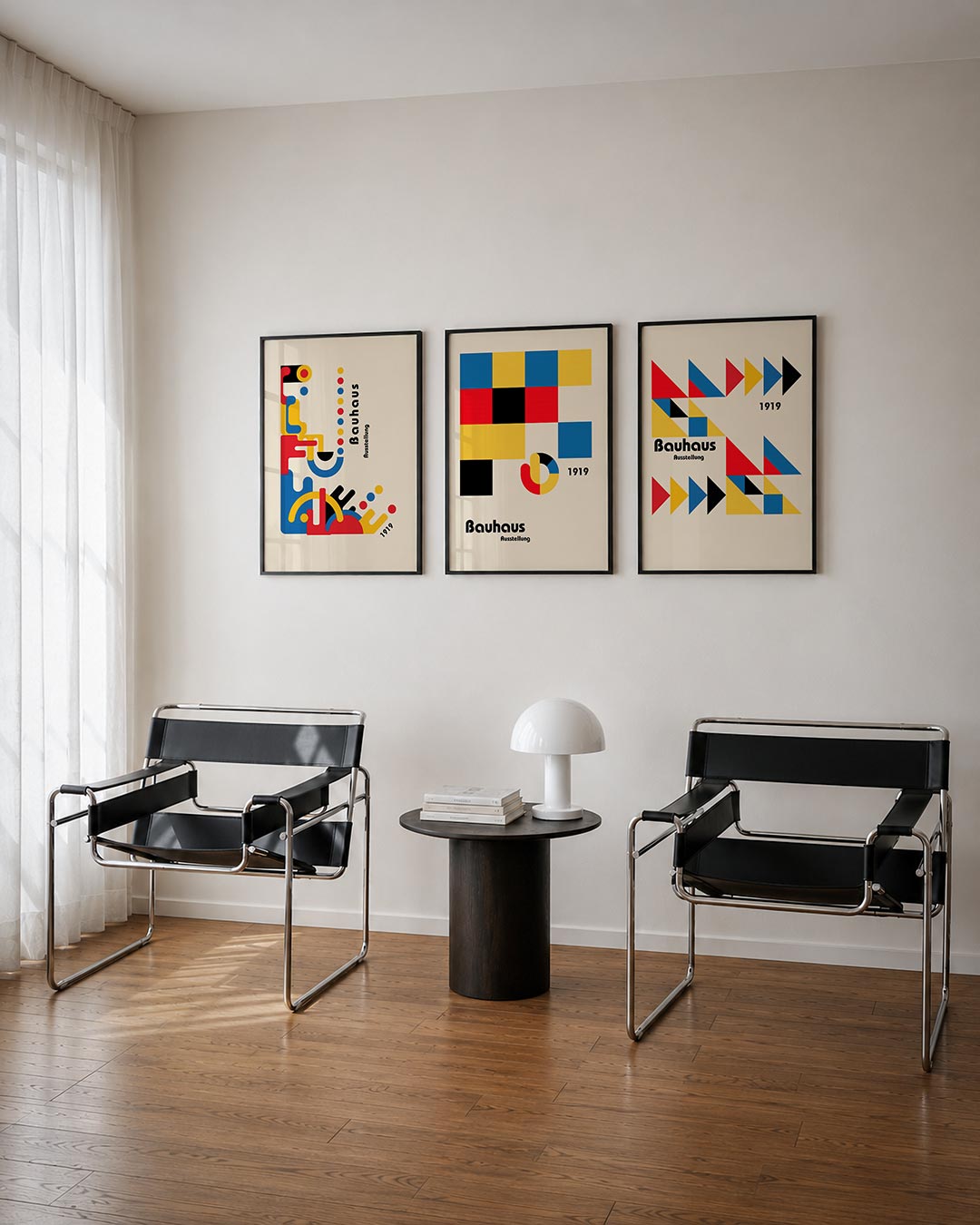 Vormen en kleurvlakken Posterset