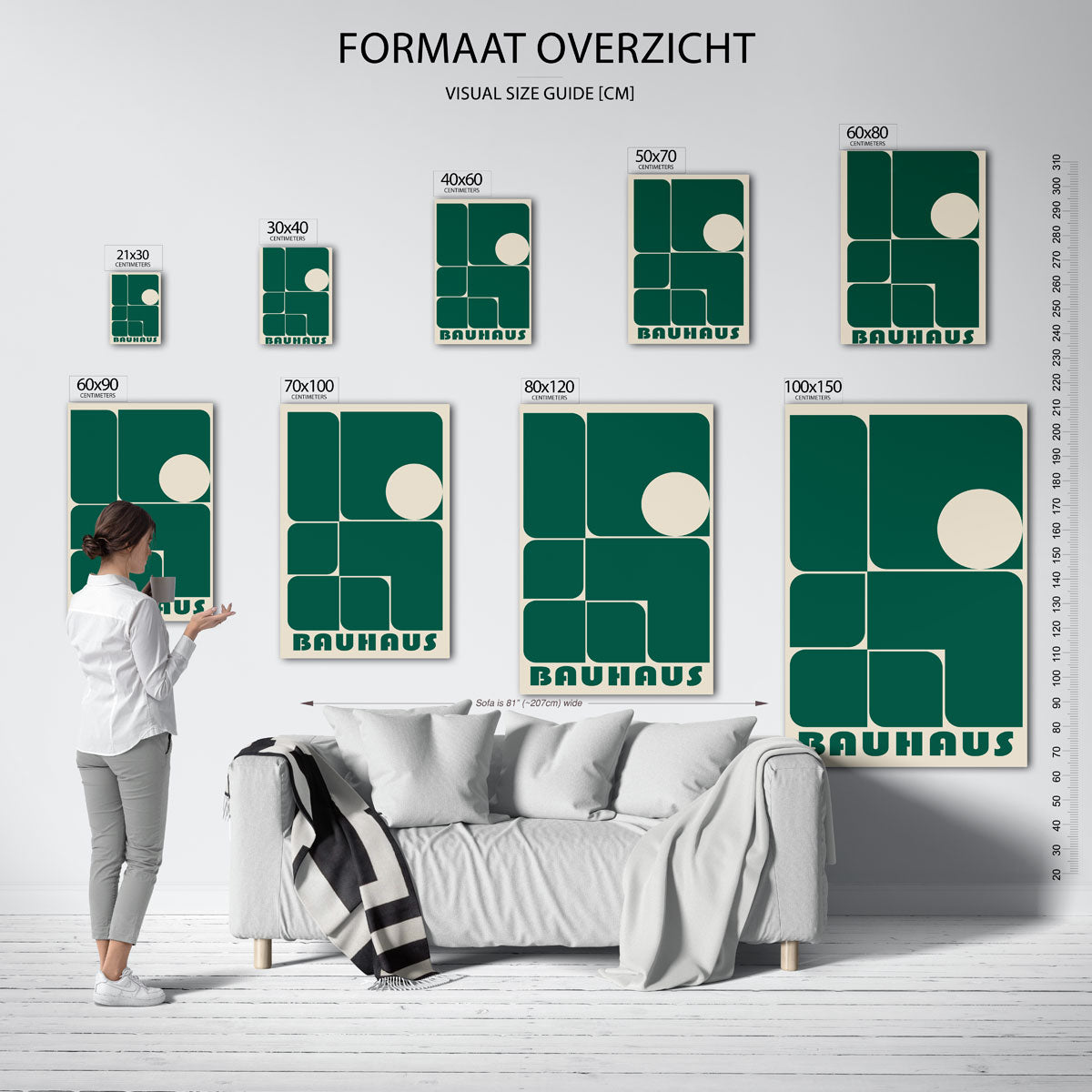 Vorm en balans Poster