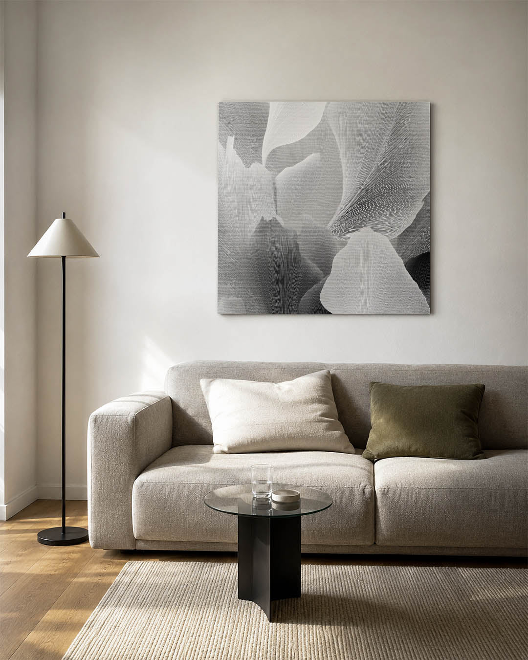 Organische lijnen Kunstwerk