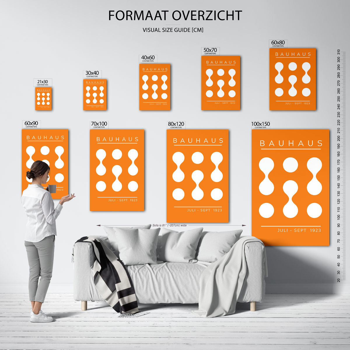 Vorm en kleur Poster