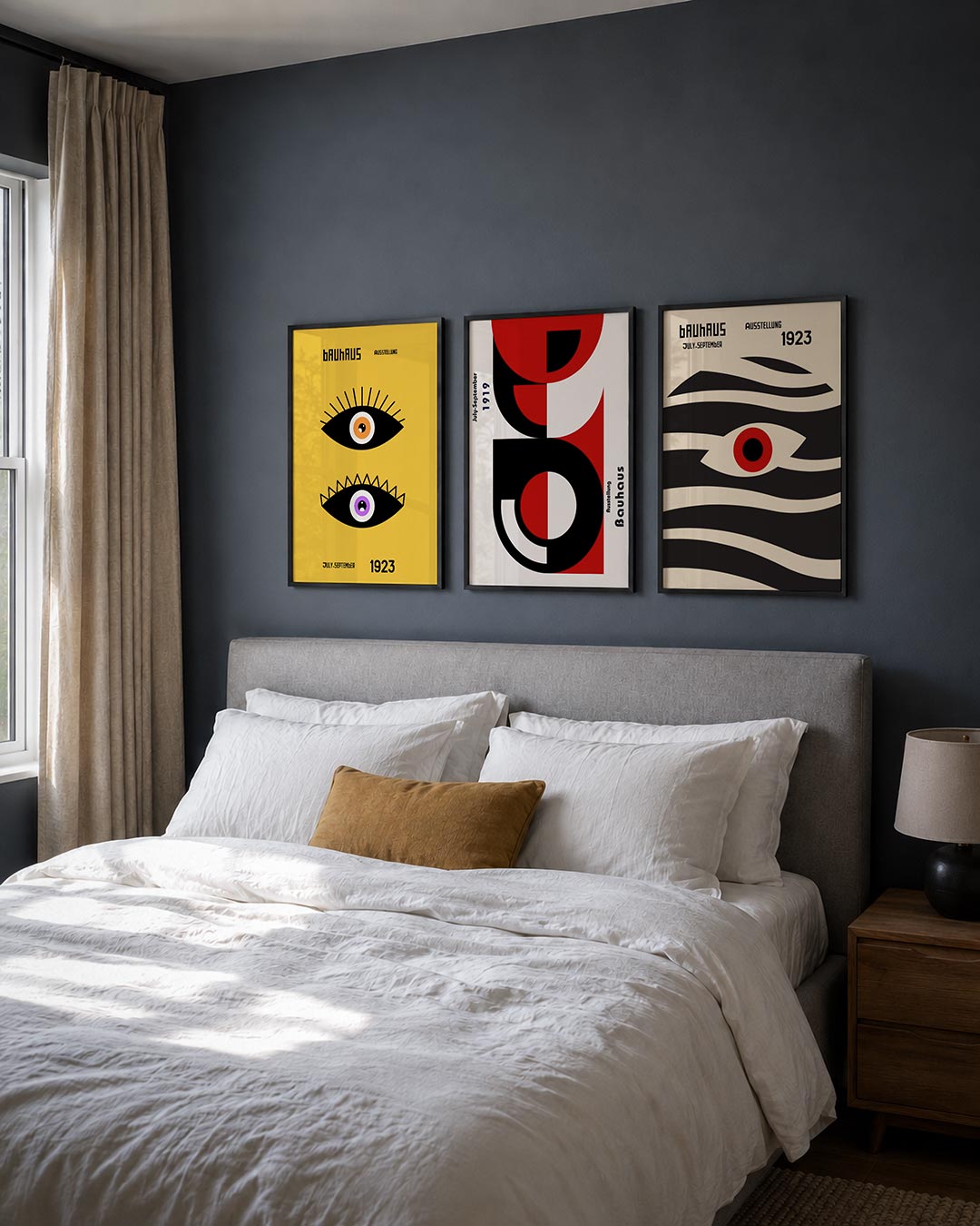 Oogvormen en kleur Posterset