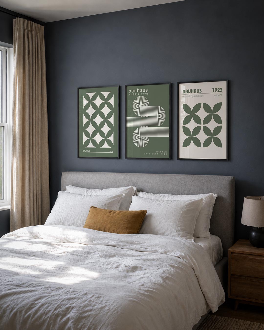 Vormritme en kleur Posterset