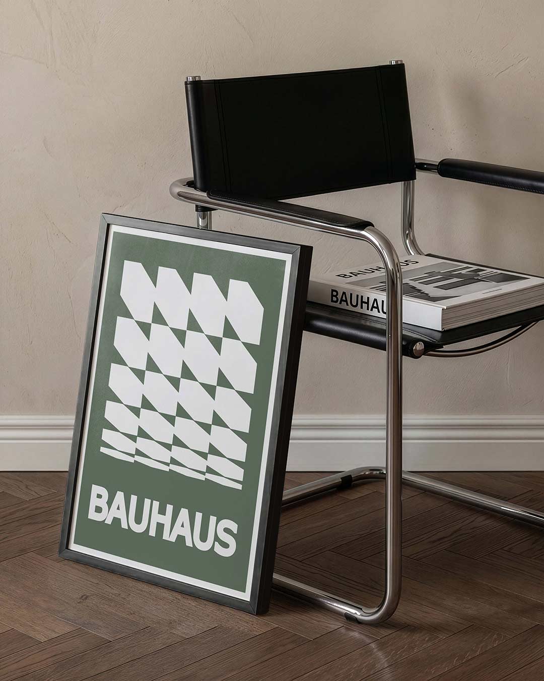 Vormritme en lijnen Poster