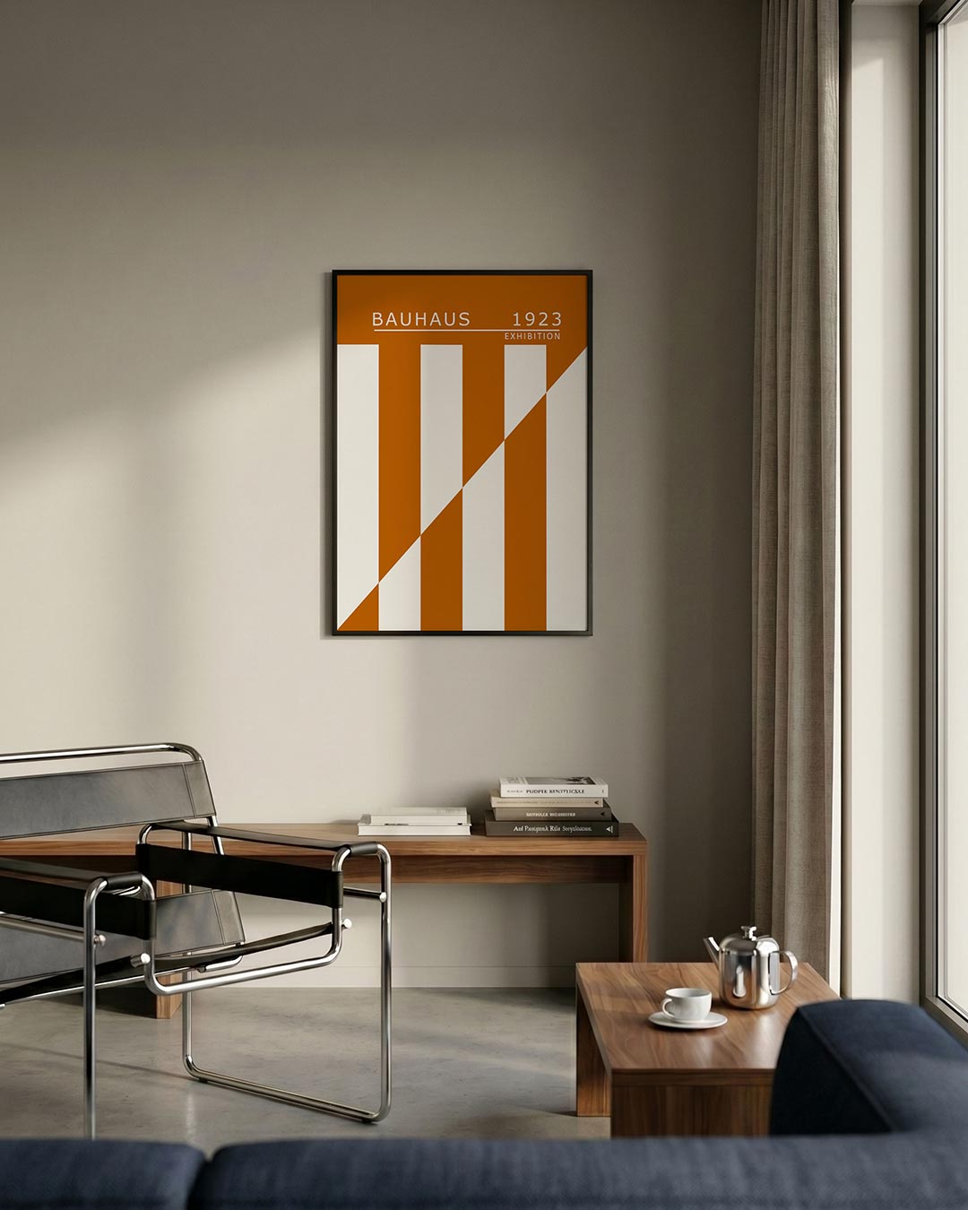 Lijnen en vlakken Poster