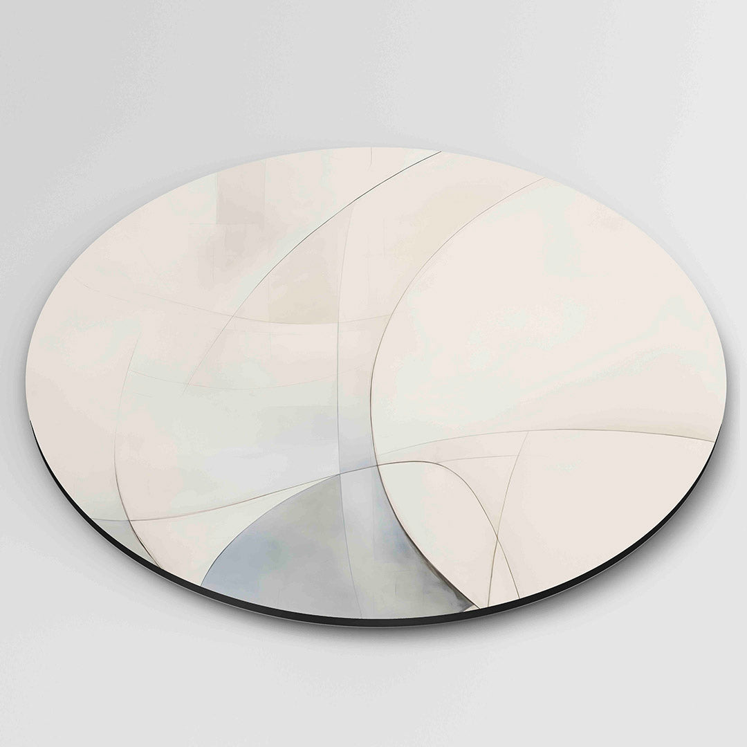 Abstracte lijnen Muurcirkel