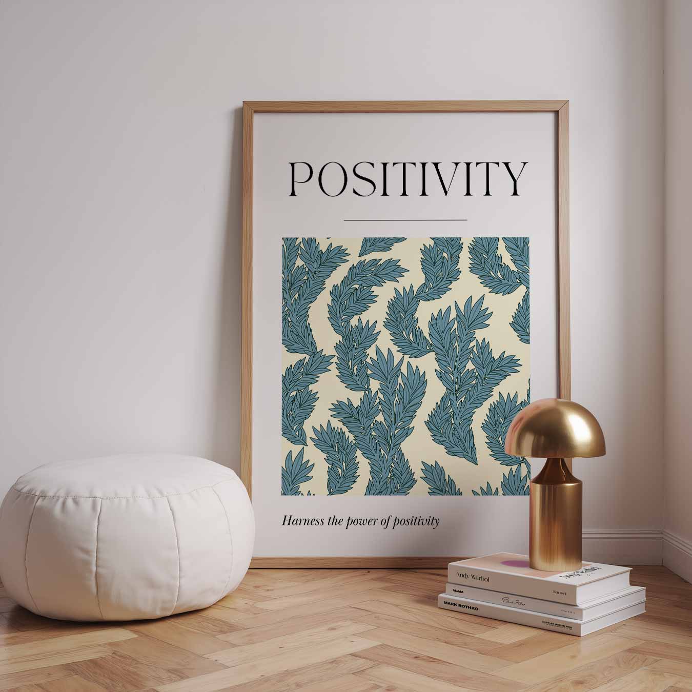 Positivity Botanical Poster-WallArtistic