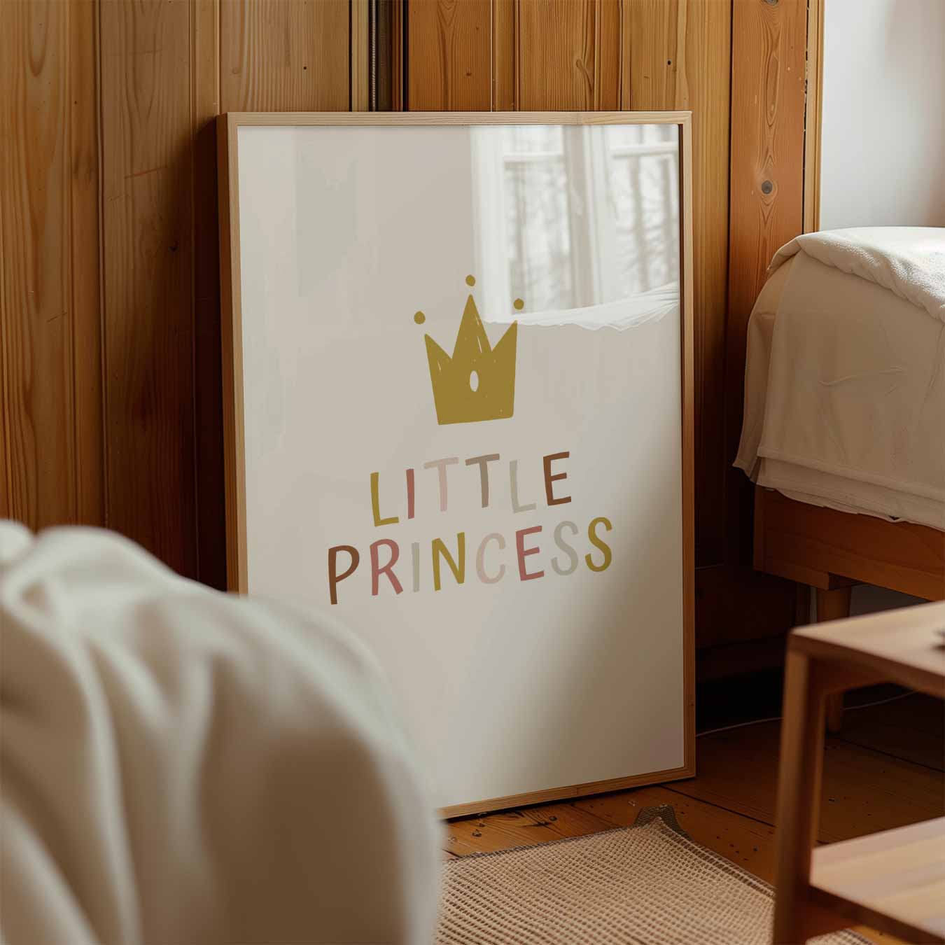 Kleine Prinses Kroon Poster-WallArtistic