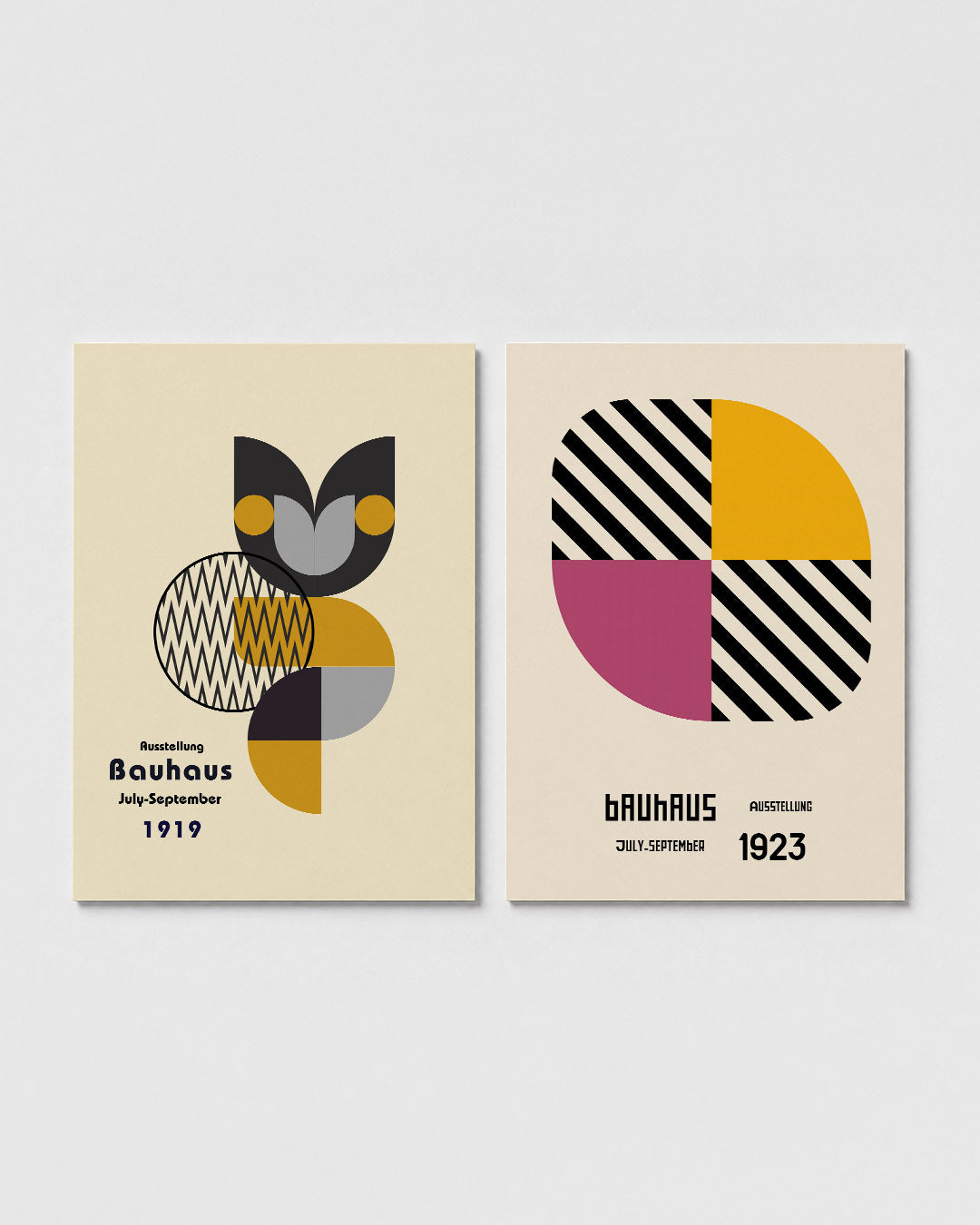 Vormen en vlakkenspel Posterset