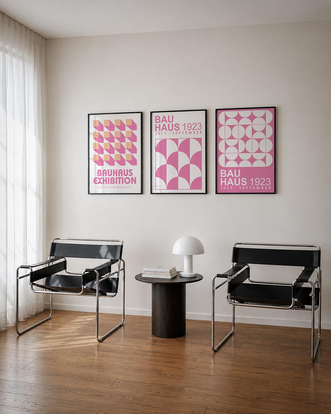 Vorm en schaduw Posterset