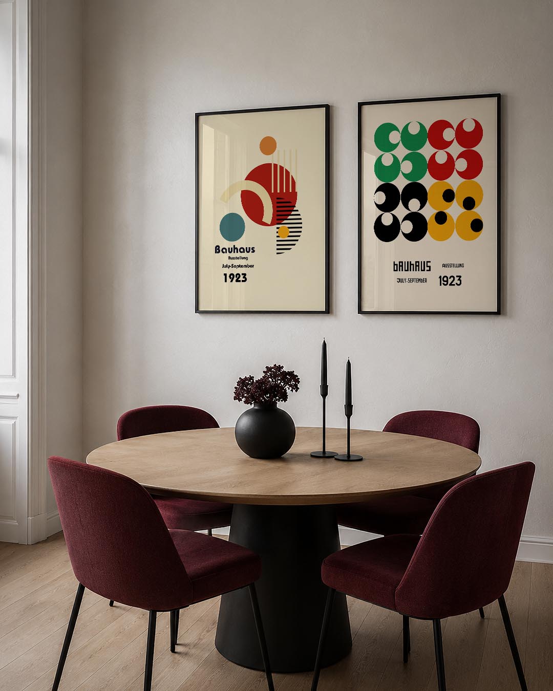 Vormen en vlakkenspel Posterset