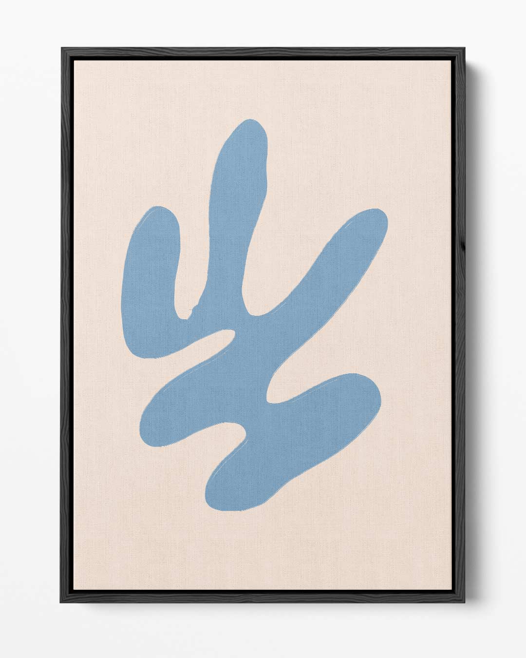 Modern Blauw Abstract Kunstwerk-canvas-dibond-plexiglas-wanddecoratie-WallArtistic