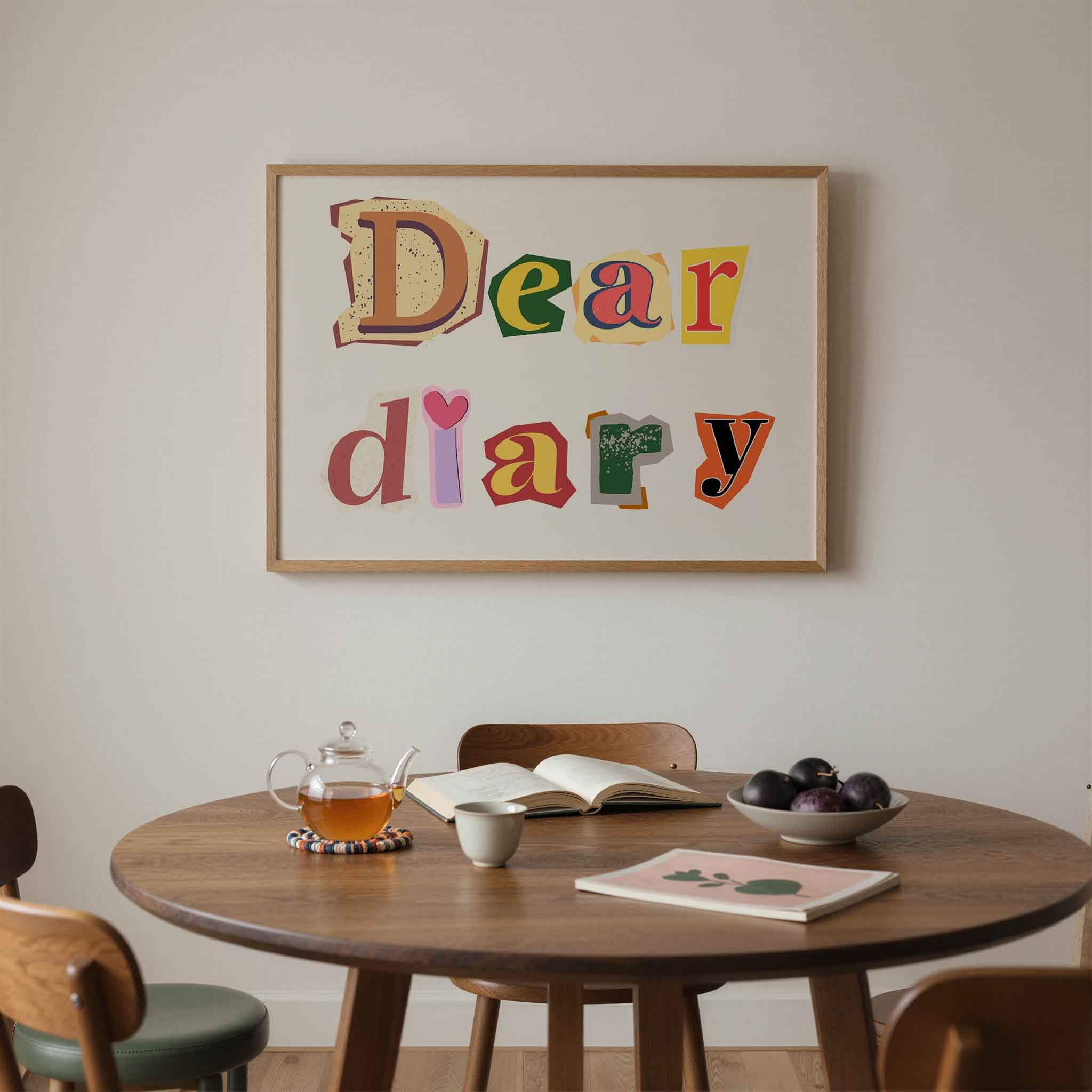 Dear diary Poster