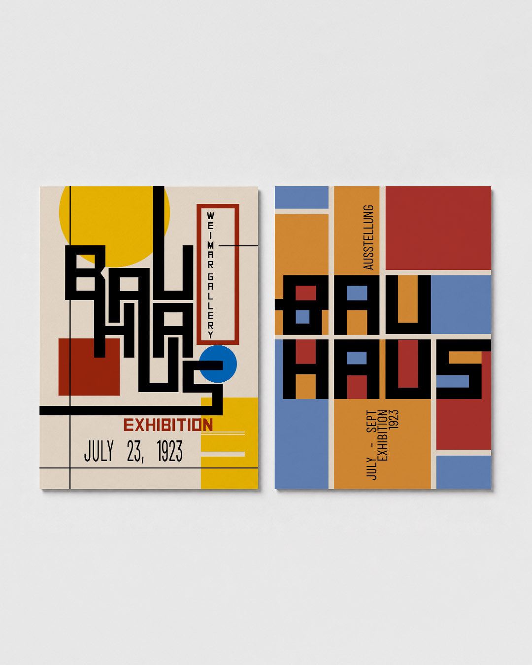 Kleur en lijnenspel Posterset