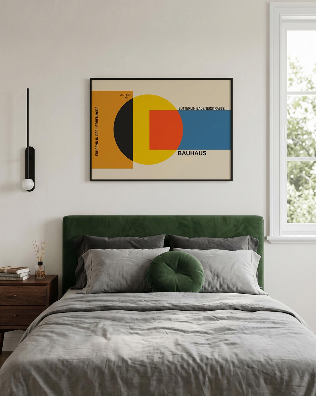 Vormen en kleurvlakken Poster