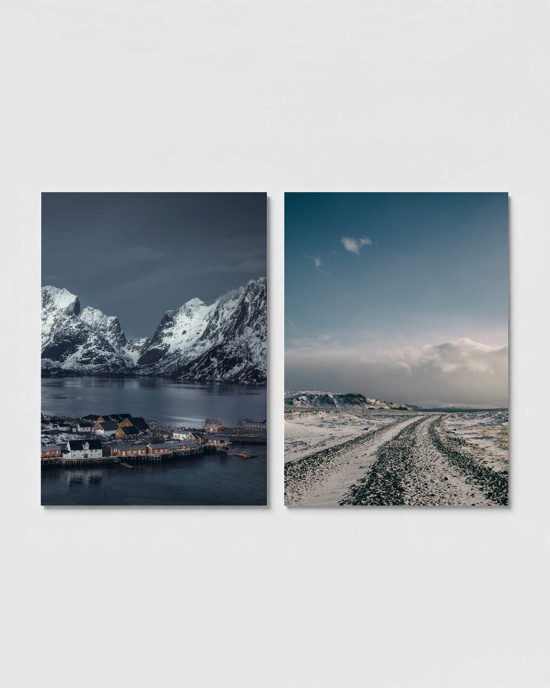 Bergen en water Posterset