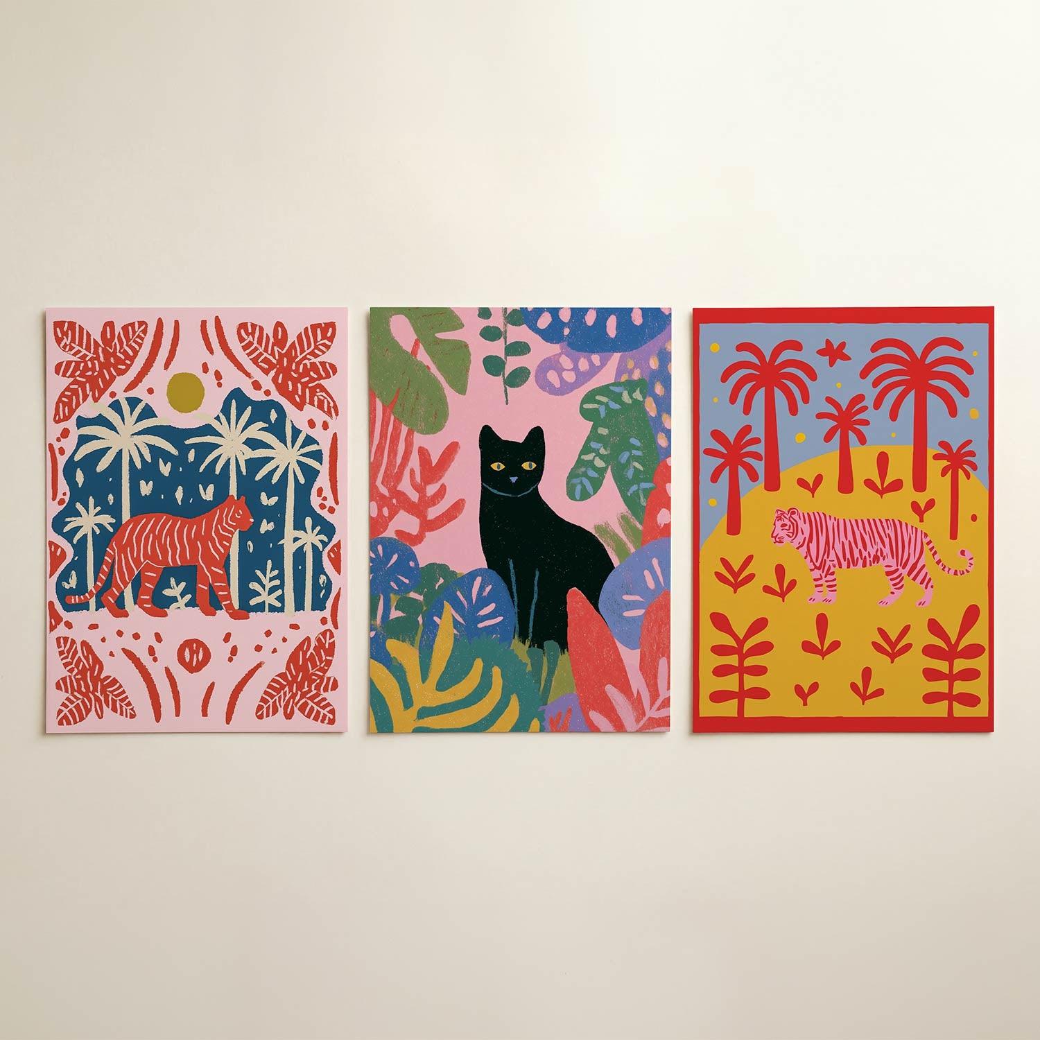 Jungle ritme Posterset