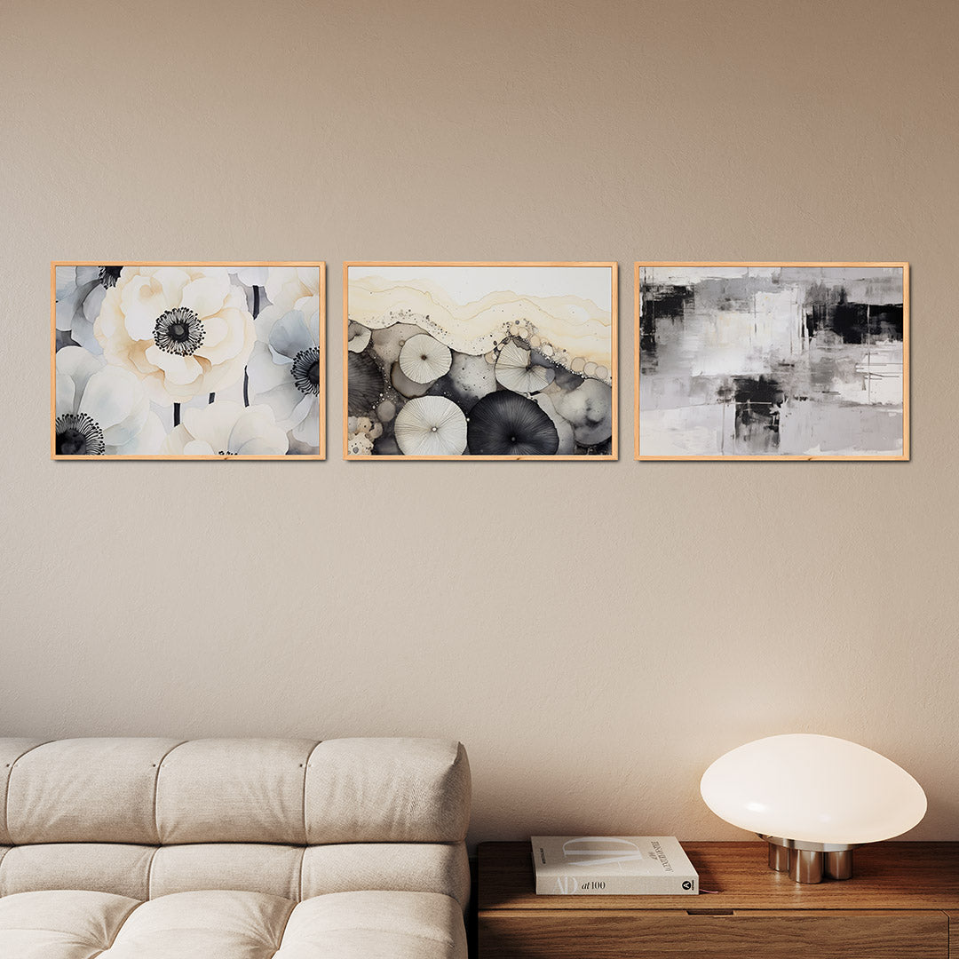 Bloemrijke harmonie Posterset
