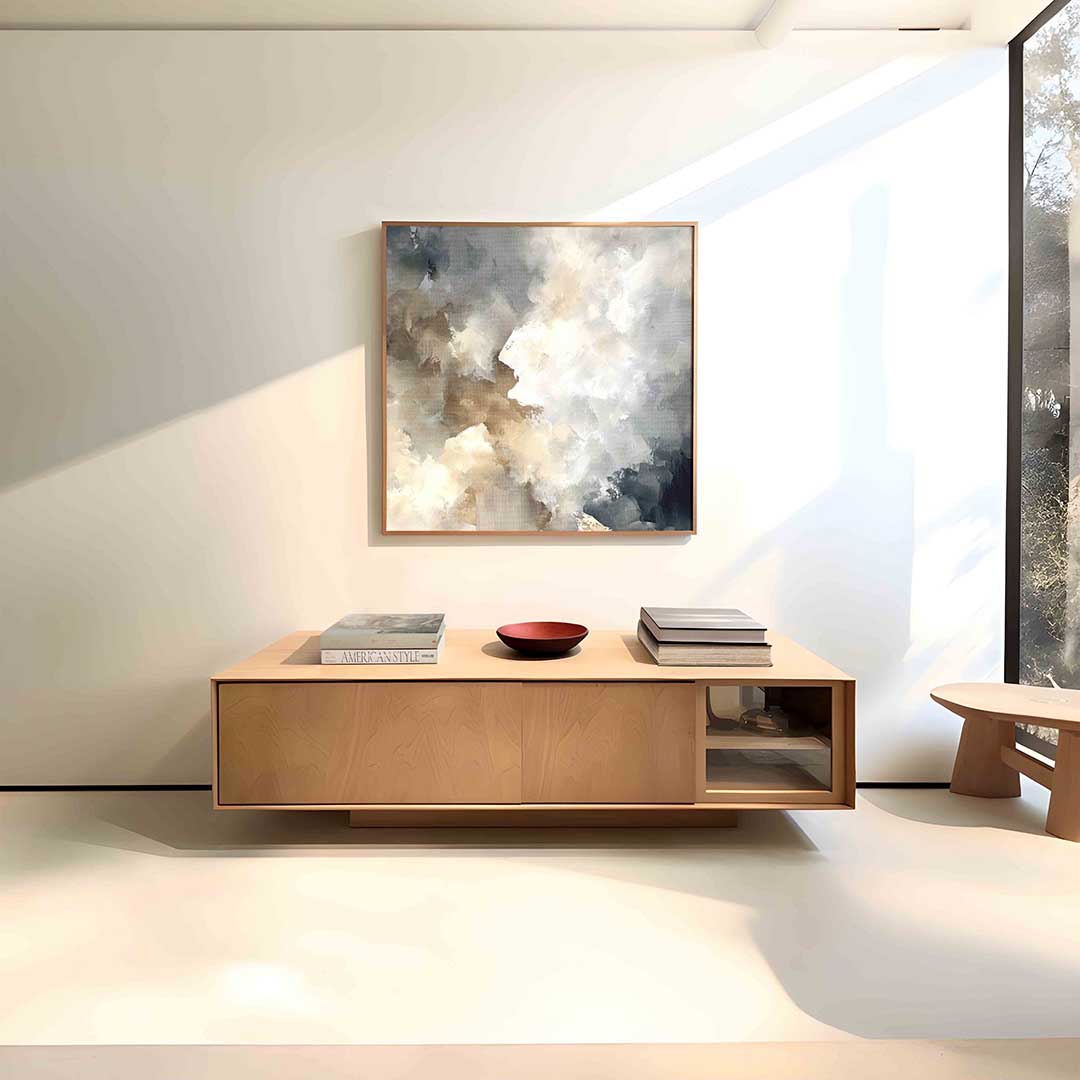 Abstracte wolken Poster