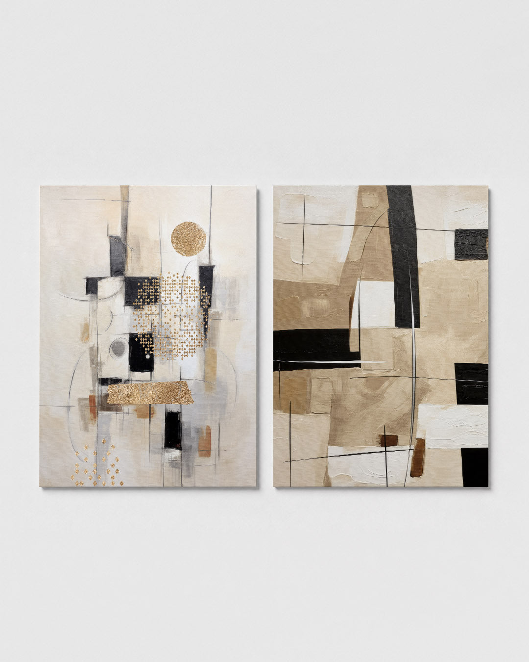 Gouden vormen Posterset