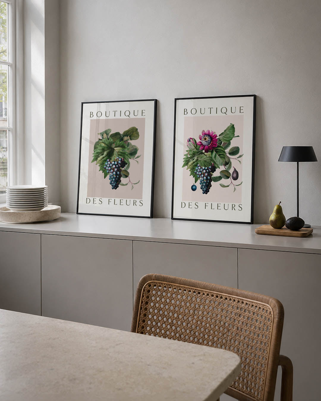 Natuurlijke elegantie Posterset