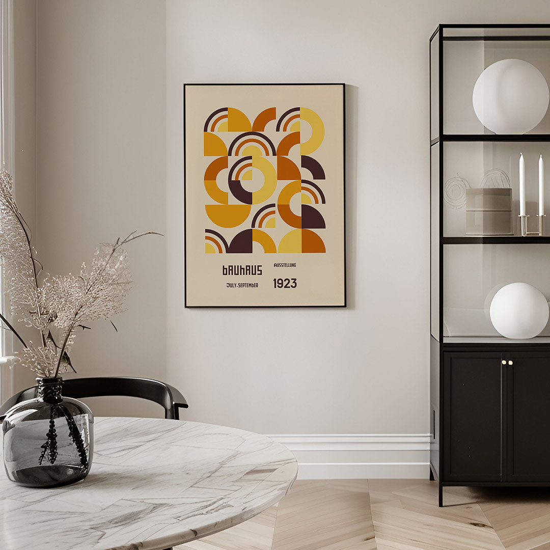 Vormritme en kleur Poster
