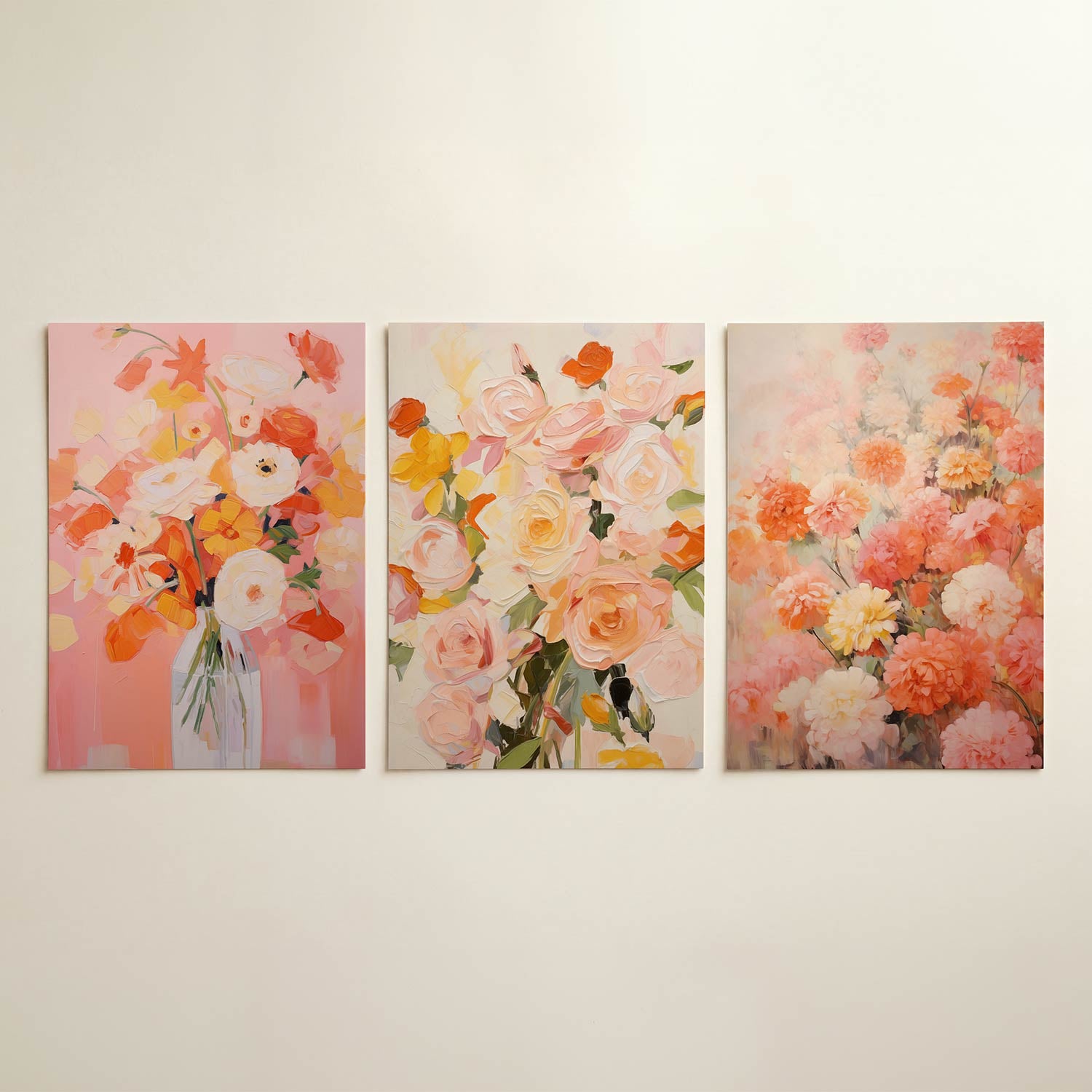 Bloemrijke kleurenpracht Posterset
