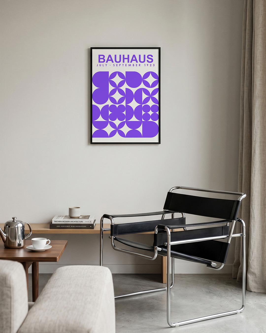 Vormenspel en kleur Poster