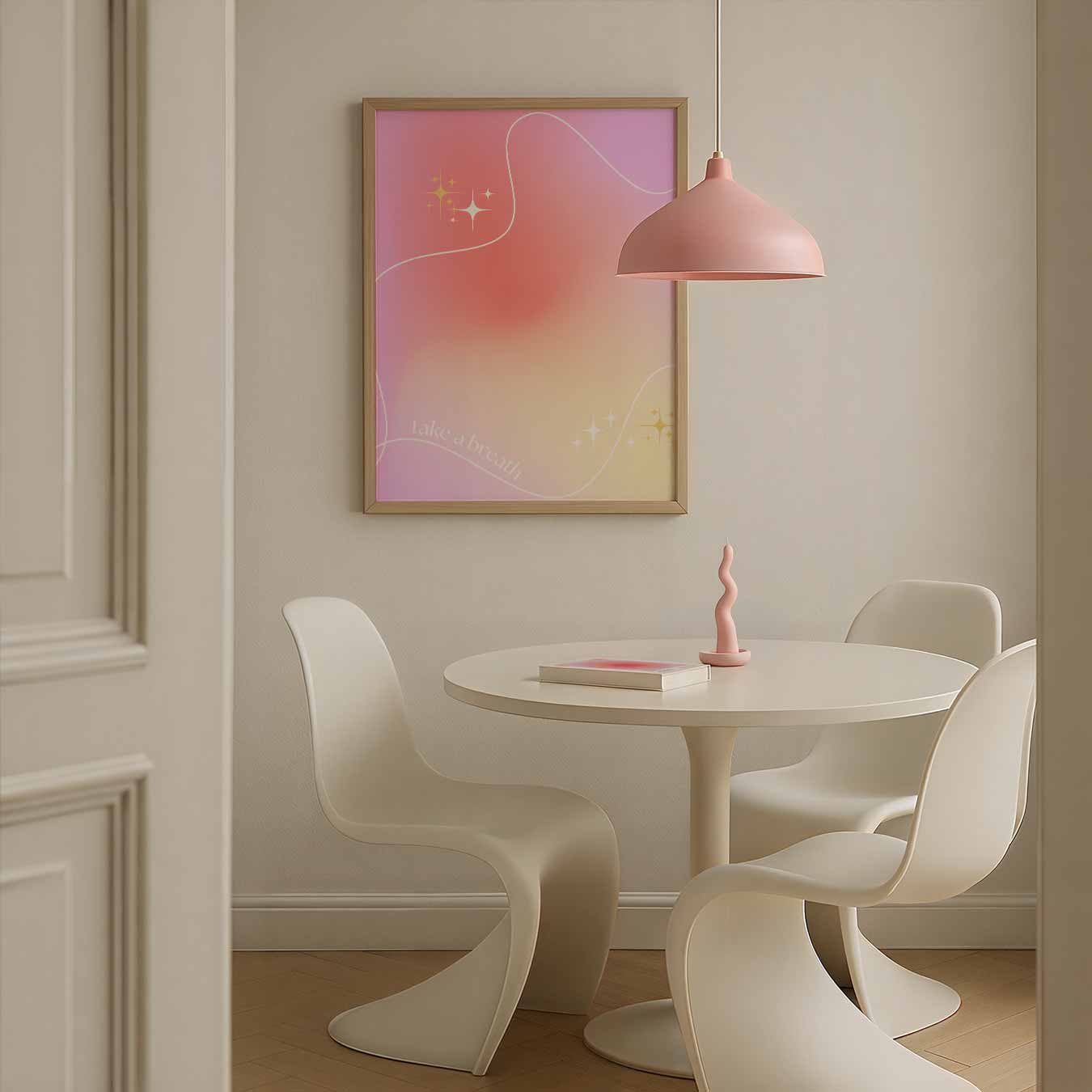 Inspirerende Ademhalingsposter-WallArtistic