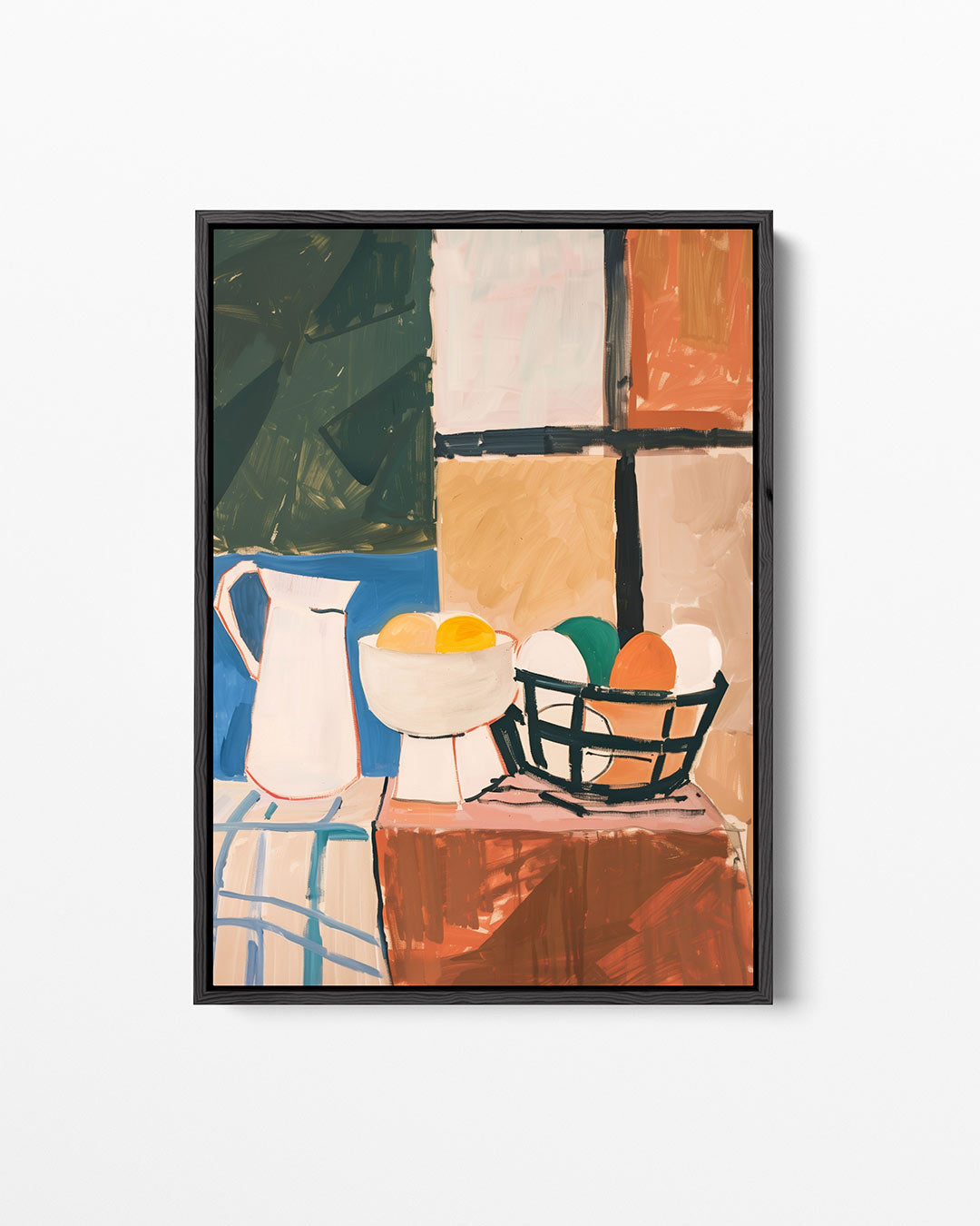 Geometrische stilleven Kunstwerk