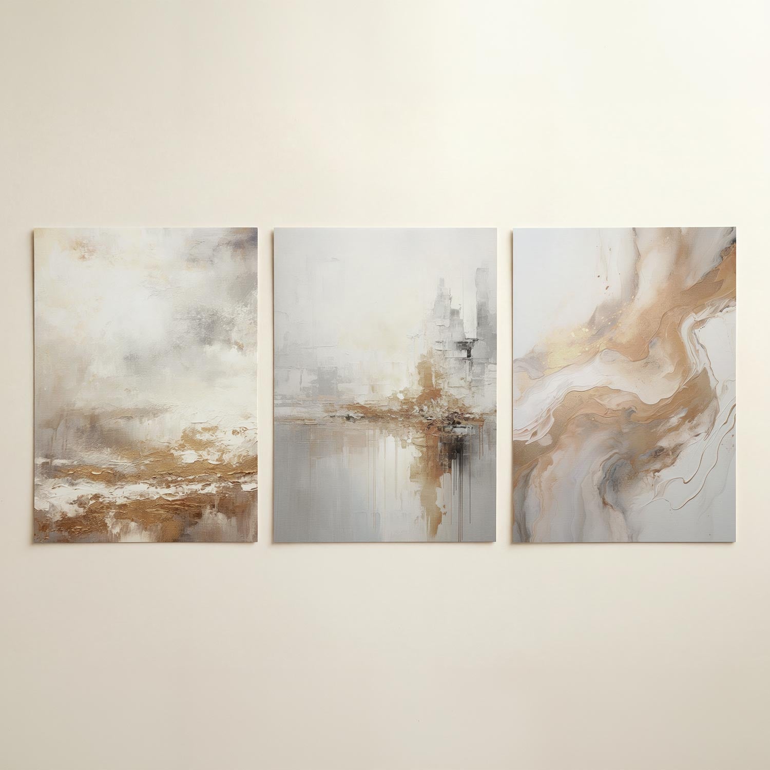Zachte kleurvlakken Posterset