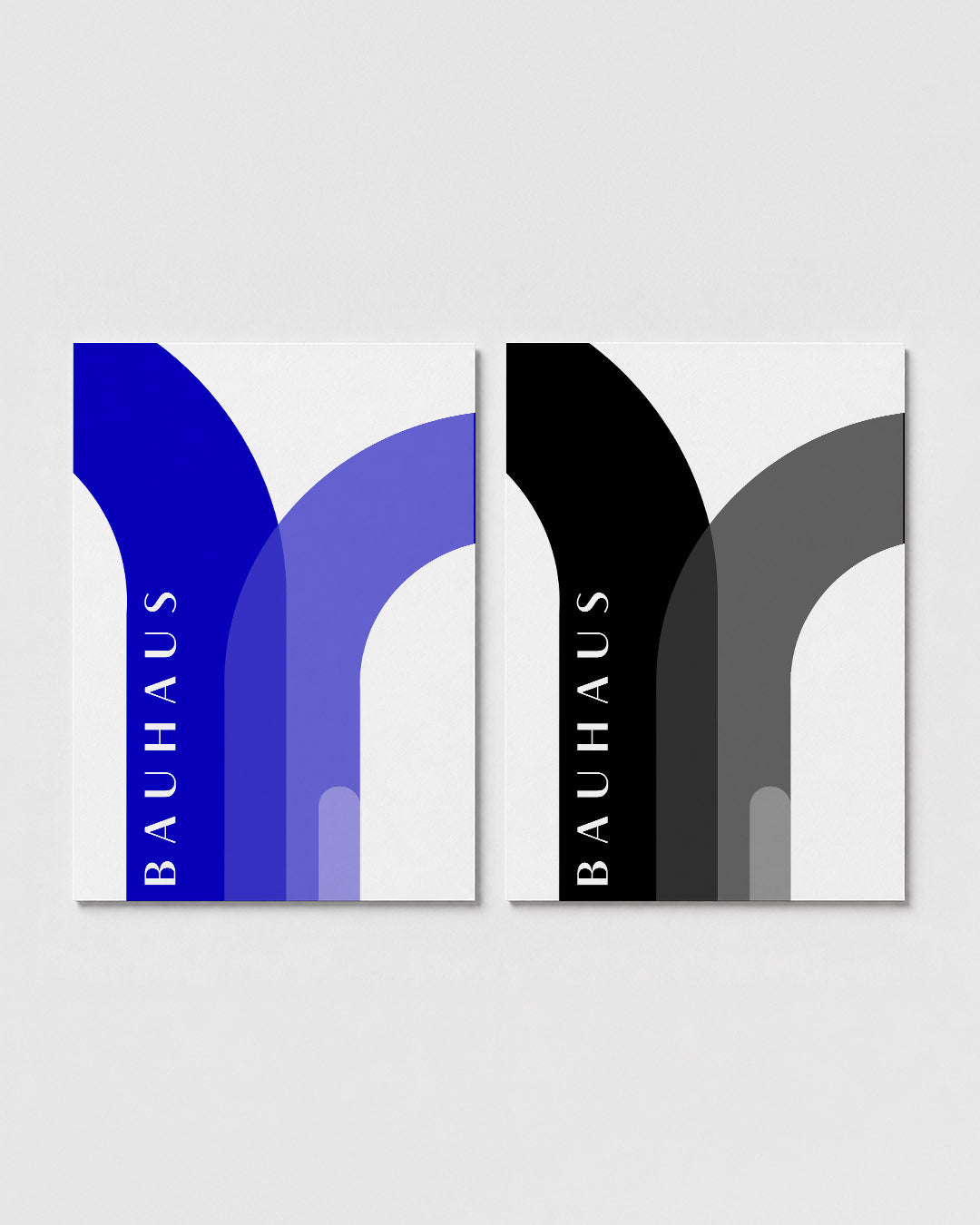 Kleurvlakken en lijnen Posterset
