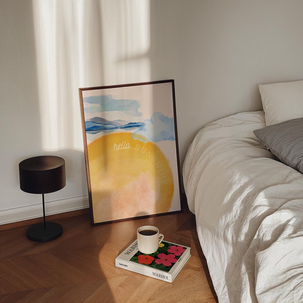 Zonnestraal Vibes Poster-WallArtistic