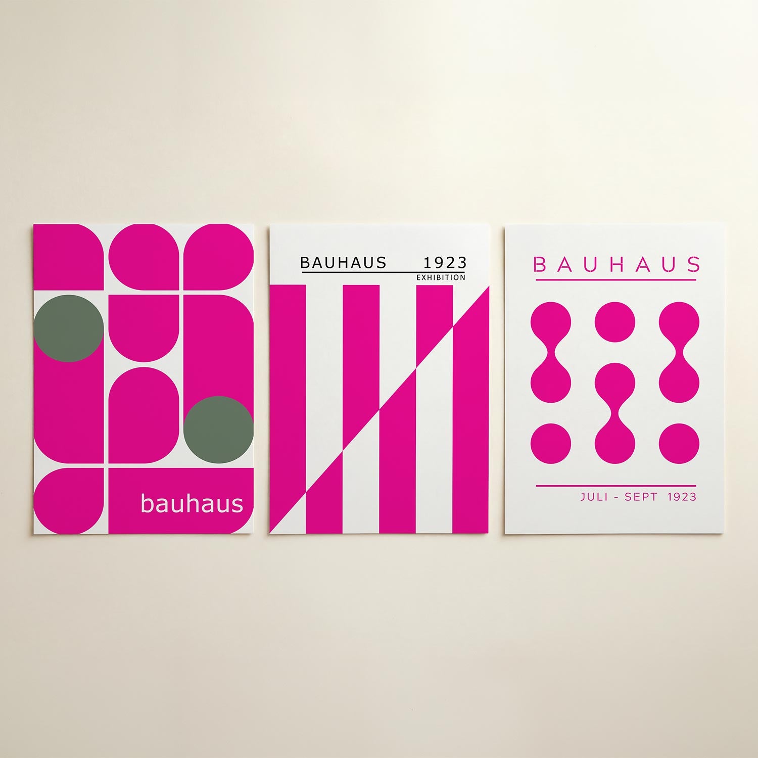 Vormen en kleur Posterset