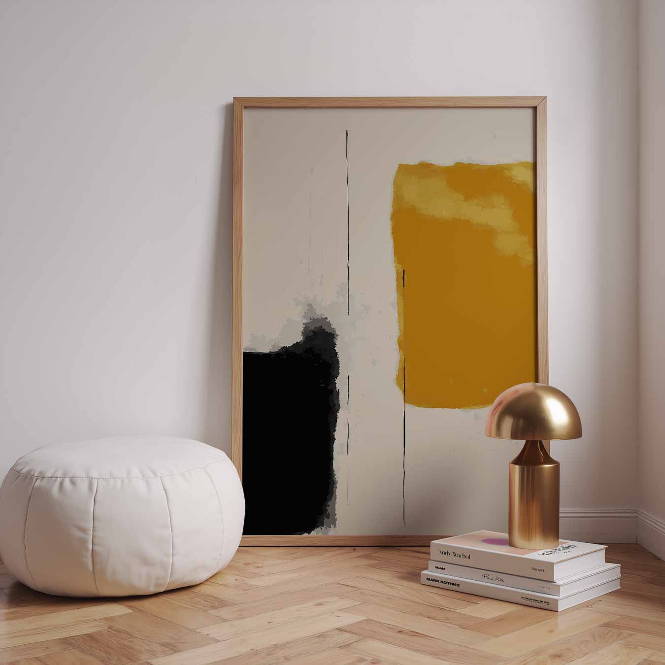 Moderne Kleurenexplosie Poster-WallArtistic
