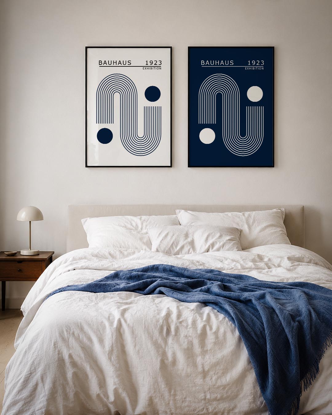 Lijnen en cirkel Posterset